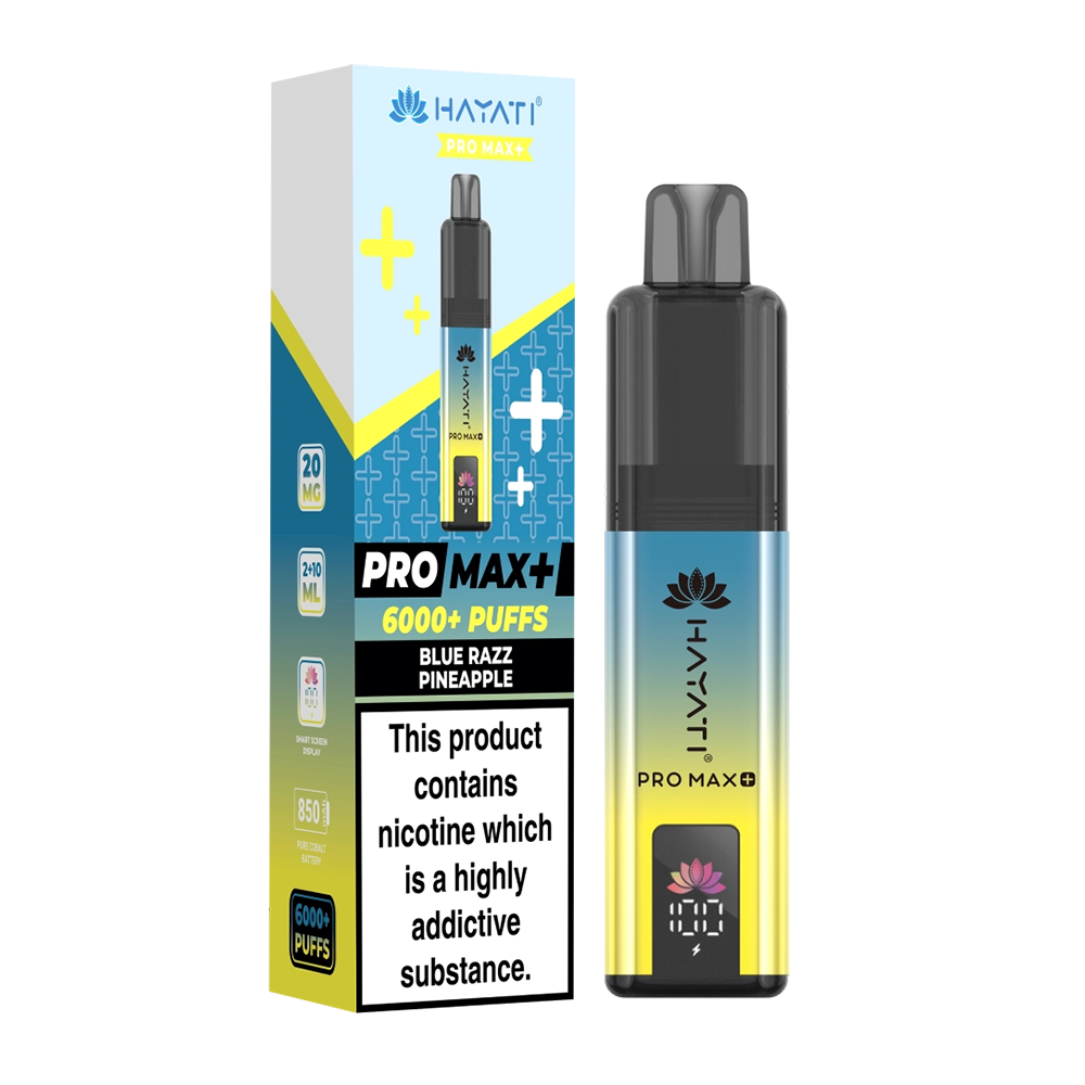 Hayati Pro Max+ 6000 Puffs Vape Kit