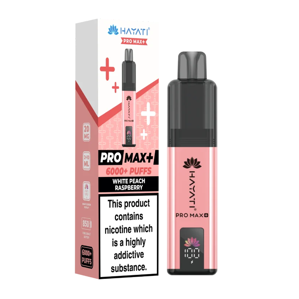 Hayati Pro Max+ 6000 Puffs Vape Kit