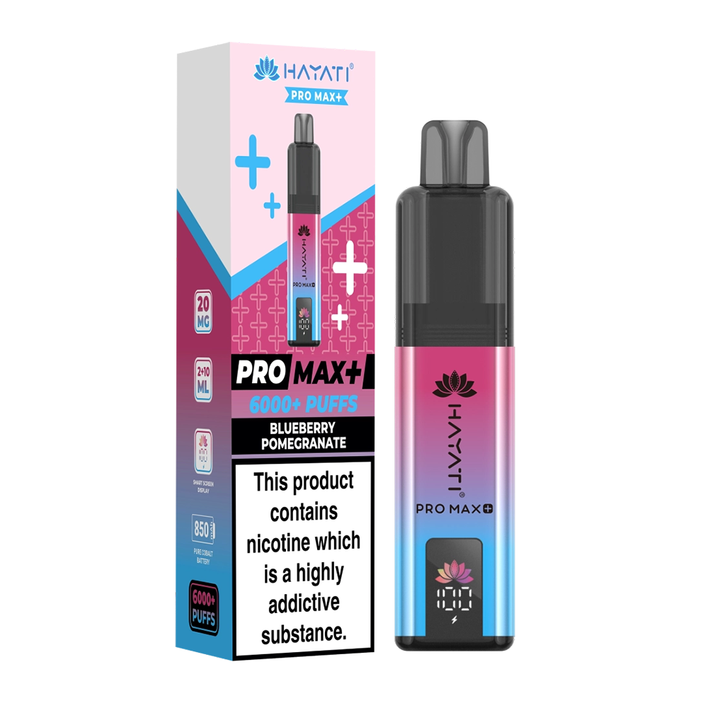 Hayati Pro Max+ 6000 Puffs Vape Kit