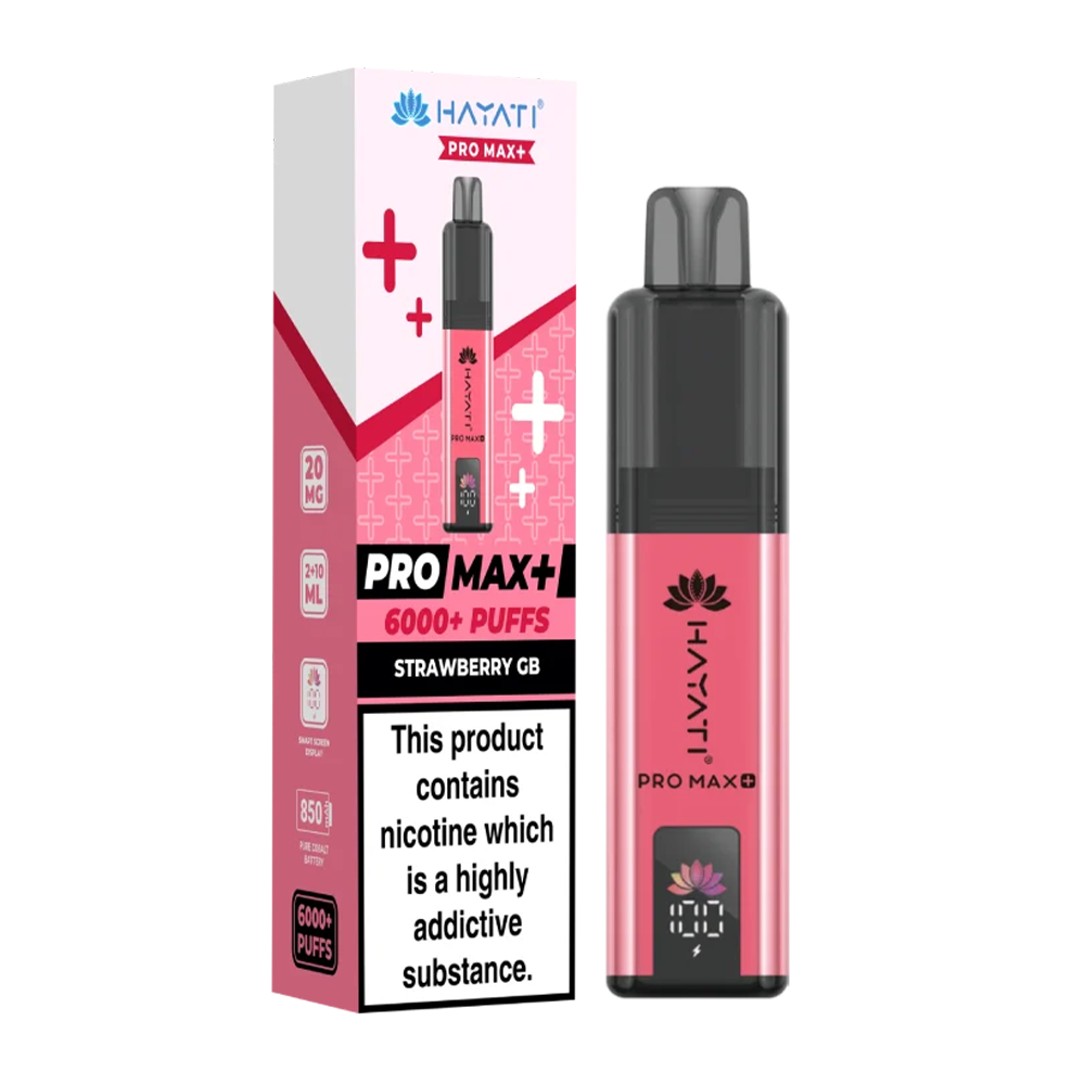 Hayati Pro Max+ 6000 Puffs Vape Kit