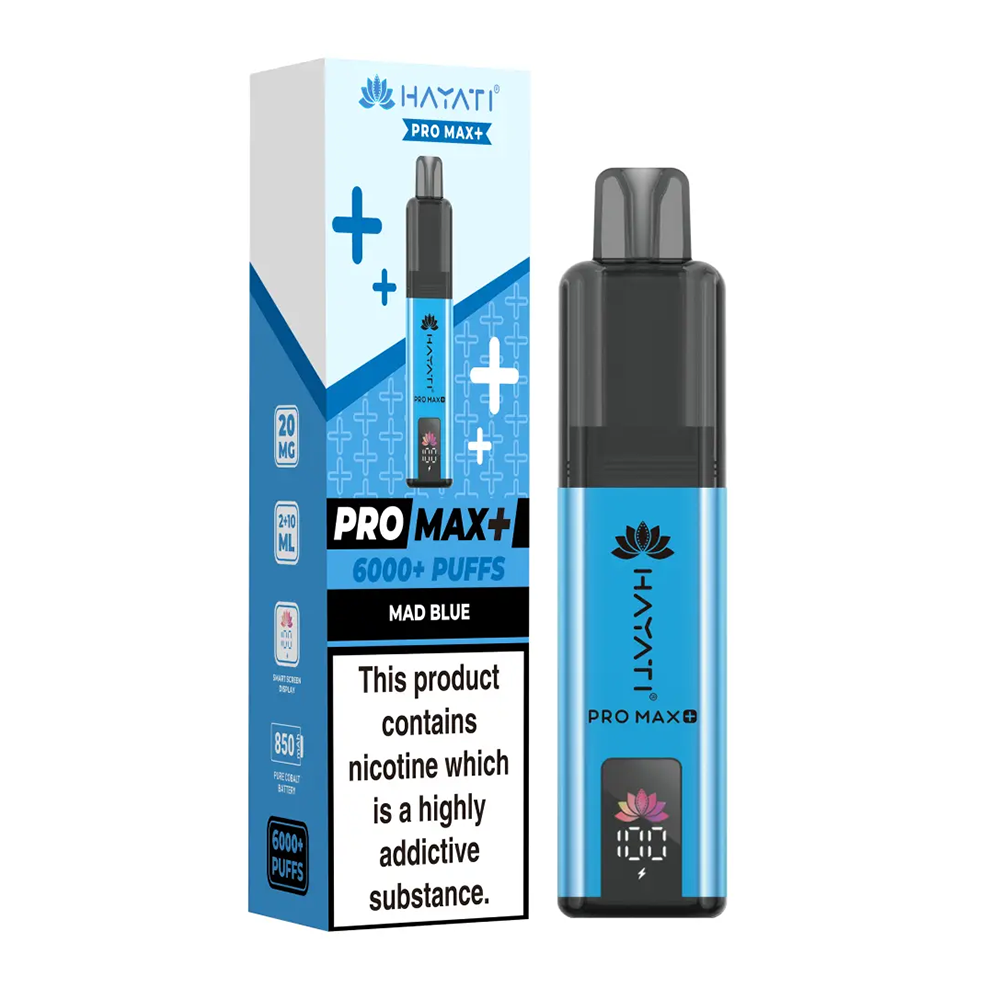 Hayati Pro Max+ 6000 Puffs Vape Kit