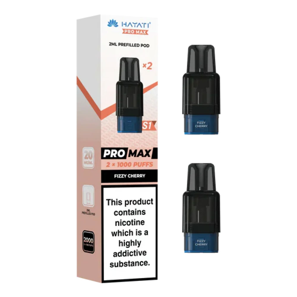 Hayati Pro Max Plus S1 1000 Puffs Prefilled Pods (Pack of 10)