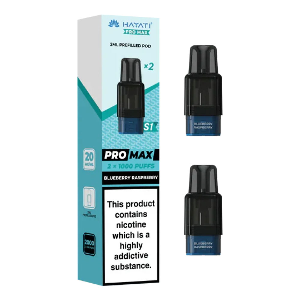 Hayati Pro Max Plus S1 1000 Puffs Prefilled Pods (Pack of 10)