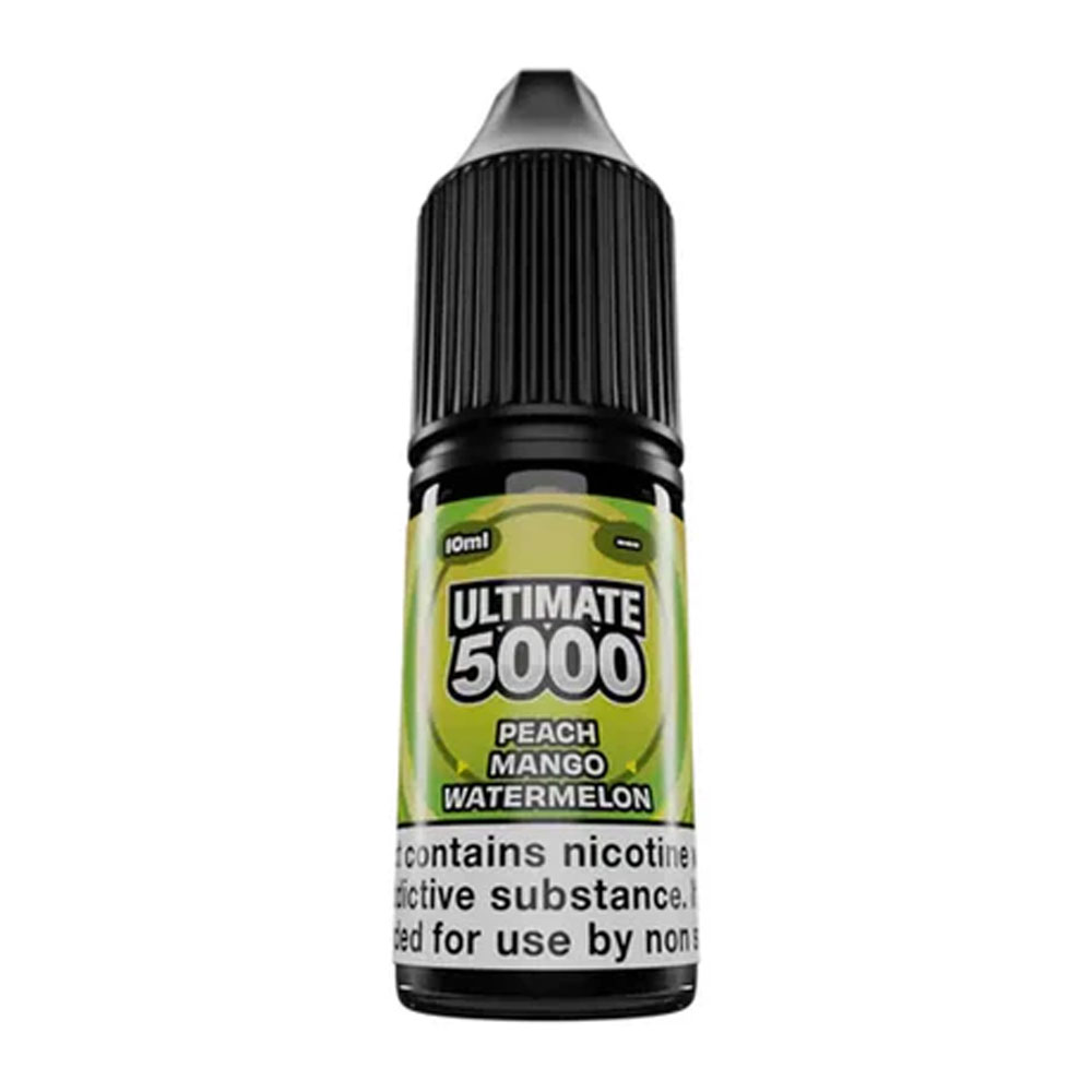 Ultimate 5000 Bar Salts 10ml Nic Salts E Liquid (Pack of 10)