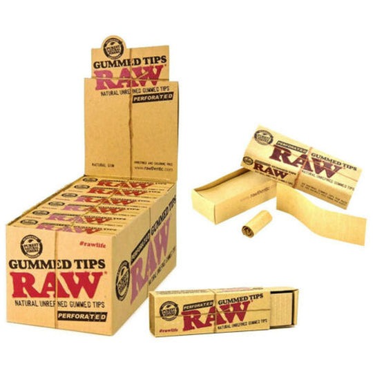 Raw Gummed Tips (Pack Of 24)