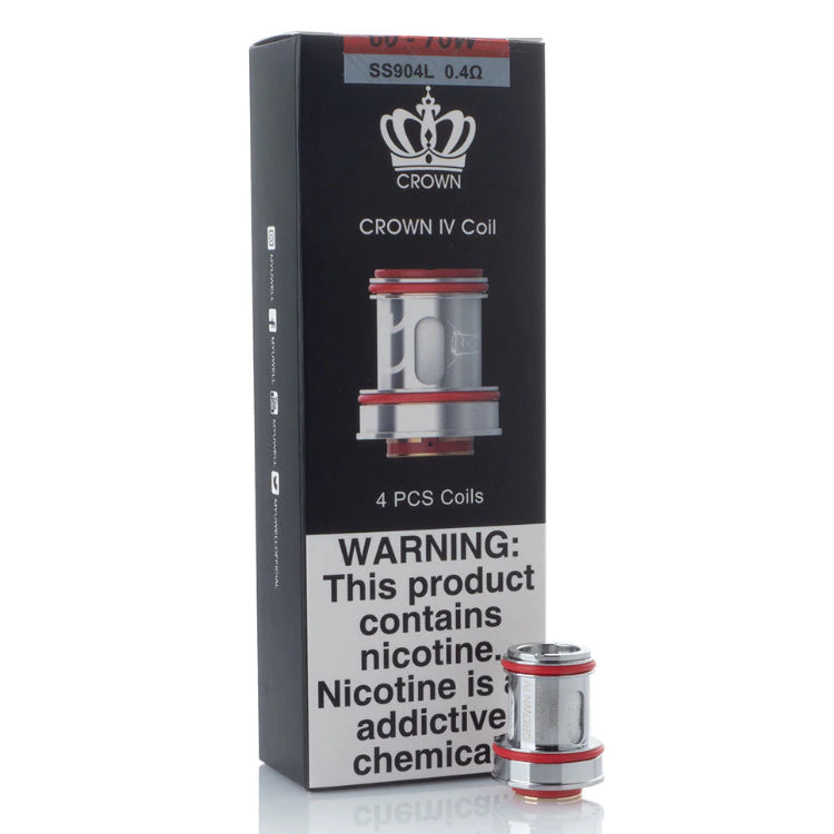 Uwell Crown IV SS904L Coils (Pack Of 4)
