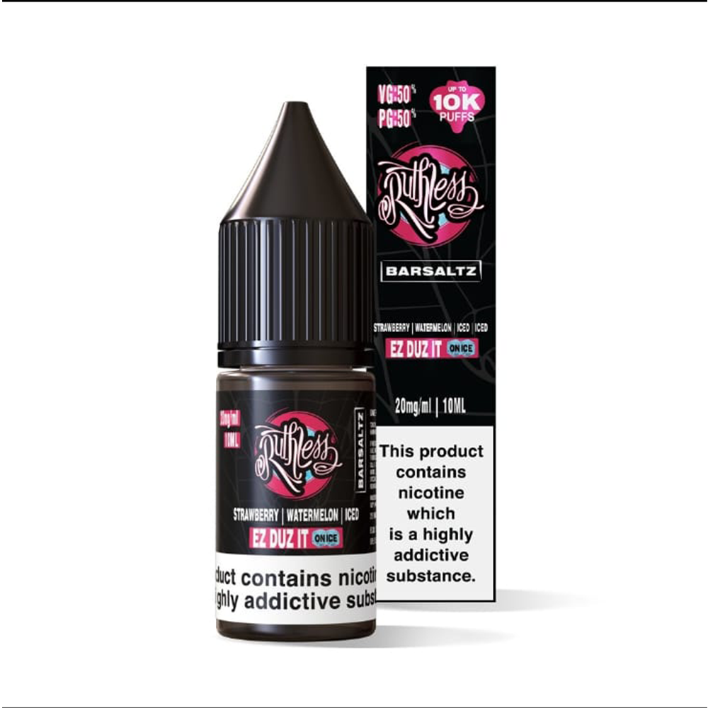 Ruthless 10ml Nic Salt E Liquid